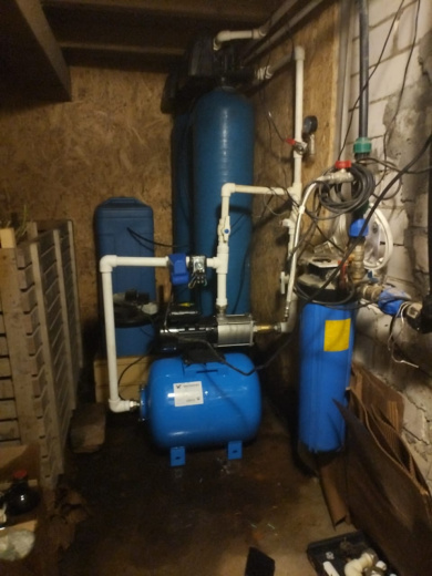 Насосная станция CBI-4-30 c гидроаккумулятором 50 л и автоматикой
