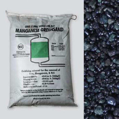 Загрузочный материал для обезжелезивания воды Manganese Green Sand 14л