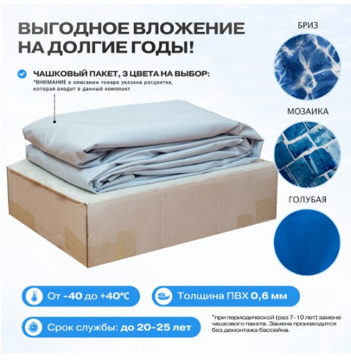 Круглый бассейн Гигабасс 1,5 х 1,5 м